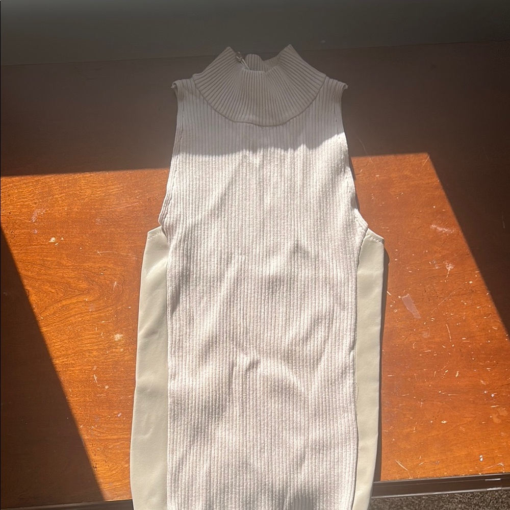 Heartloom Ribbed Turtleneck in Soft Pink